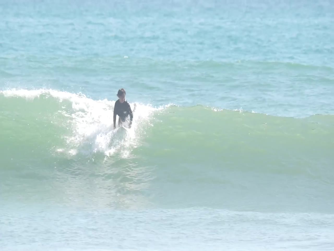 Micco surfing
