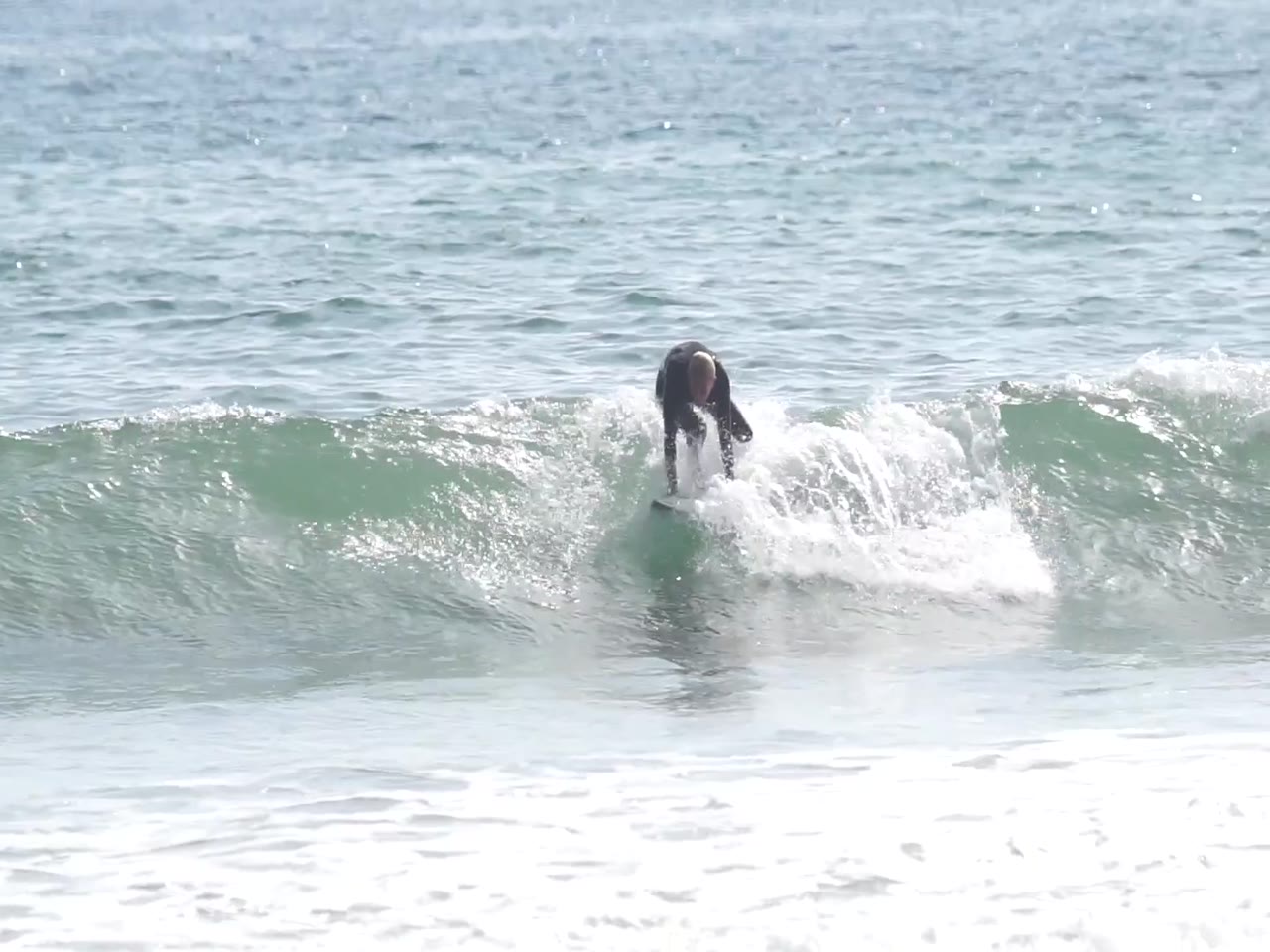 Jay Reyner surfing