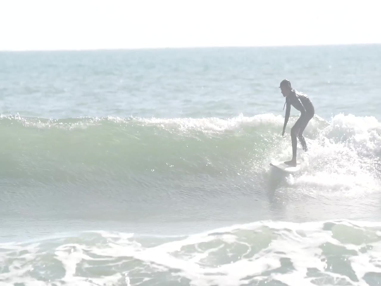 Micco Jacobsen surfing