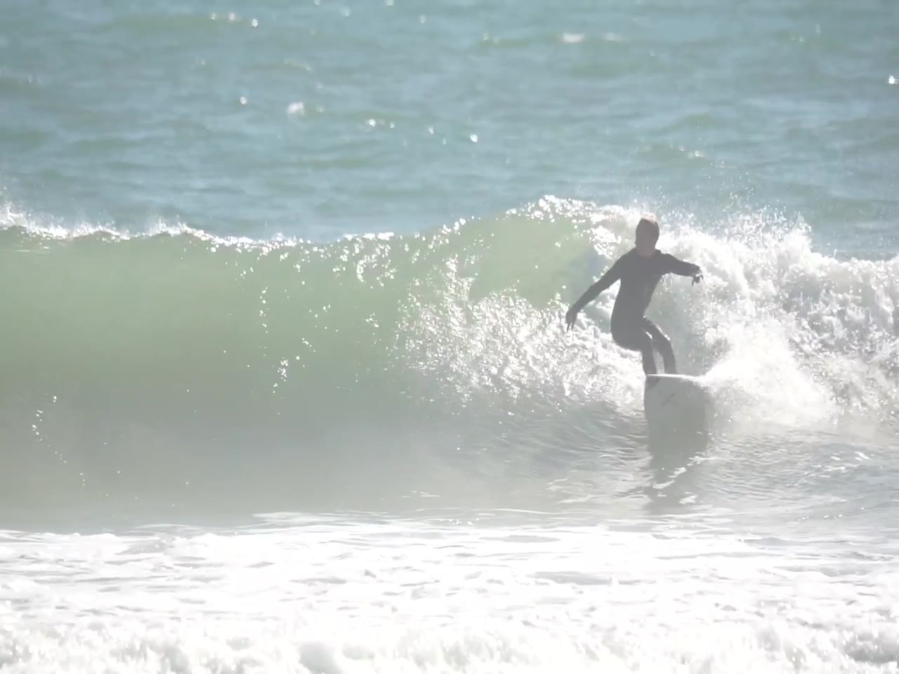 Jay Reyner surfing