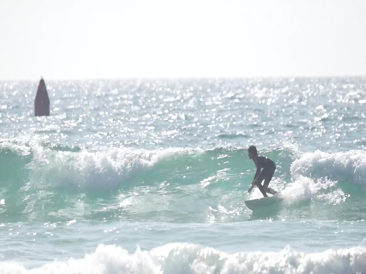 Micco surfing