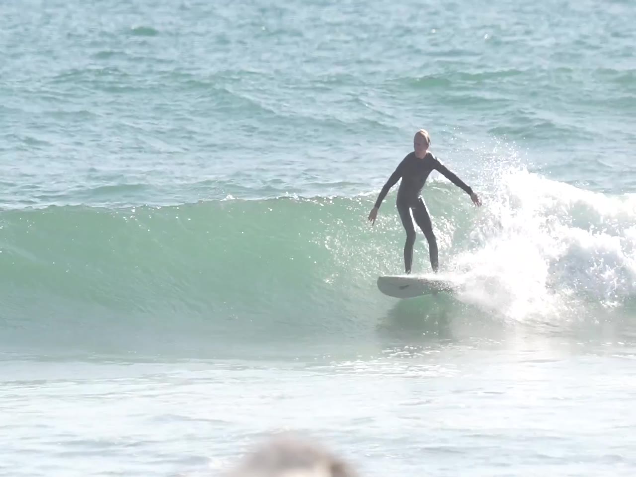 Jay Reyner surfing