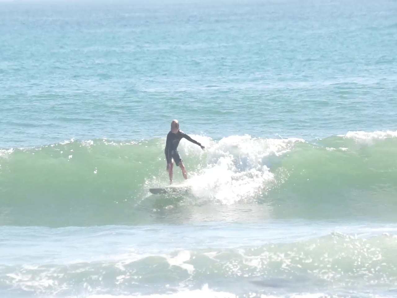 Jay Reyner surfing