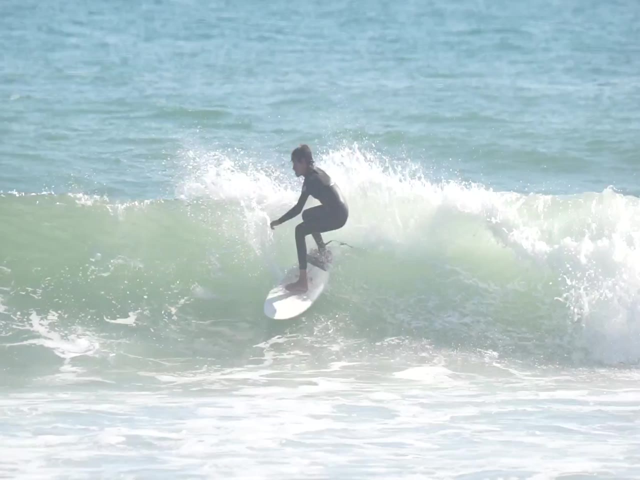 Micco surfing