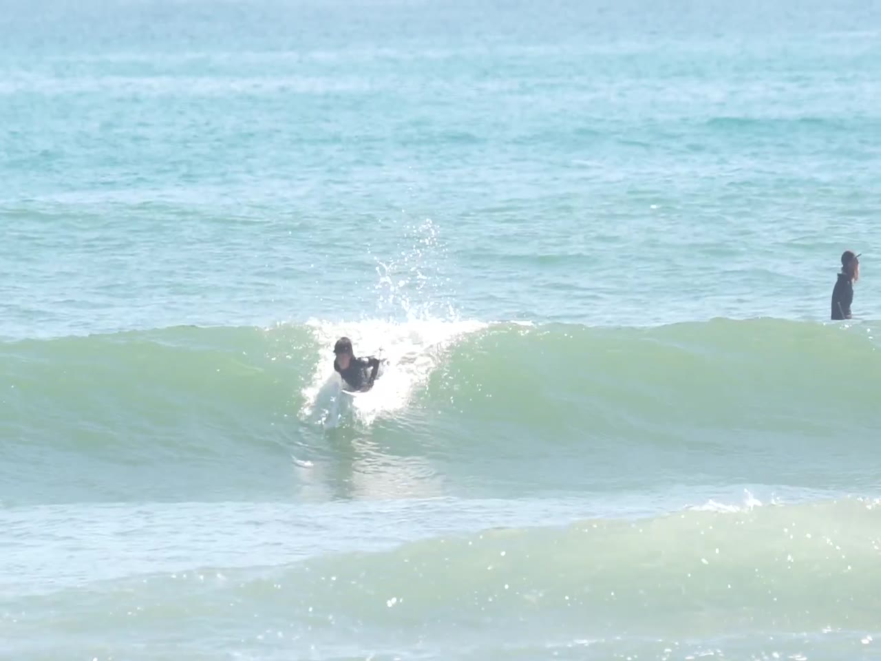 Micco surfing