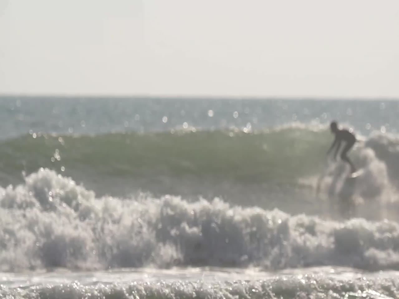 Micco Jacobsen surfing